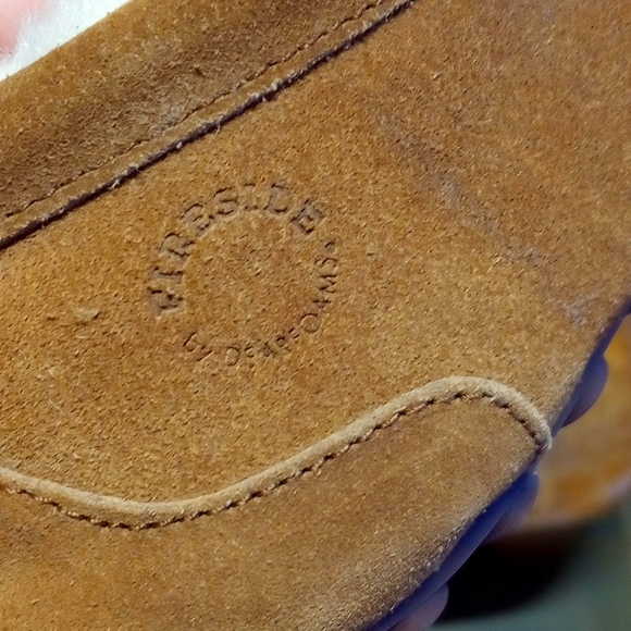 Fireside shearling Dearfoam slippers men's size 12 - Picture 12 of 12
